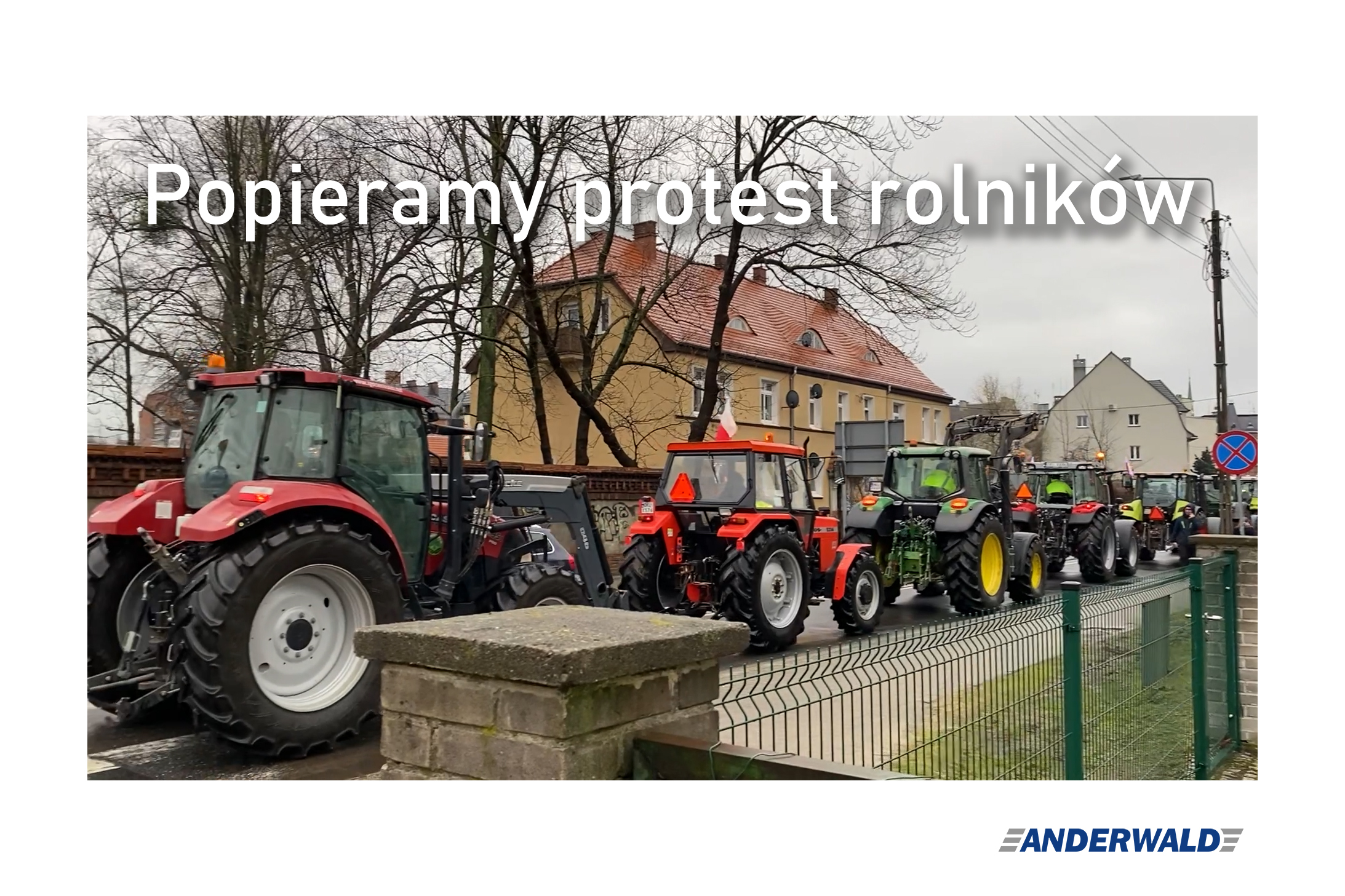 Popieramy protest rolników